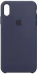 Silikon Case f?r iPhone XS Max Blau