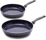 GreenPan Torino (CC001696-001) | Pfannen-Set | 24 cm und 28 cm | Keramische