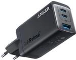 Anker 735 GaN III Prime 3-Port 65W Charger, EU in schwarz | Ladekabel | 3 Anschl?sse