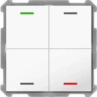 Mdt BE-TAL6304.01, MDT technologies Taster Light 63 4-fach RGBW, Studiows, gl&auml;