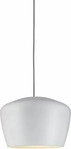 Paulmann 95438, PAULMANN Schirm wei&szlig; matt sym direkt Aluminium Pom 954.38