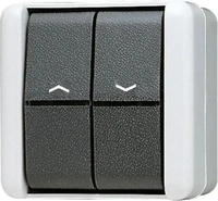 Jung 839VW, Jung Jalousie-Wippschalter 10AX 250V Taster1-polig 839 VW