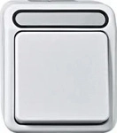Merten MEG3154-8029, Merten Taster Schlie&szlig;er 1-polig, lichtgrau MEG3154-8029