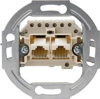 Kopp 116200181, Kopp 116200181 UAE-Anschlu&szlig;dose Unterputz RJ11/12 RJ45