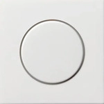 Gira 0650112, Gira Dimmer-Abdeckung reinwei&szlig;-gl&auml;nzend 0650112