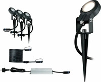 Paulmann 93696, PAULMANN LED-Strahler 18W 3000K 270lm matt Plug&Shine 936.96 IP67