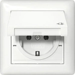 Gira 415703, Gira Steckdose KD +Set IP44 Rahmen 1-fach Reinwei&szlig; 415703
