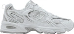New Balance 530 White Silver Metallic Polka Dots