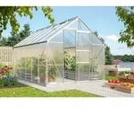 Vitavia, Gew&auml;chshaus "Merkur 9900", aluminium eloxiert, 6 mm HKP, 9,9 m2