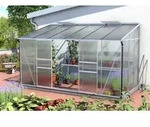 Vitavia, Anlehn-Gew&auml;chshaus "Ida 7800", aluminium eloxiert, 4 mm HKP, 7,8 m2