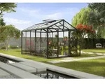 Vitavia, Gew&auml;chshaus "Zeus 10000", schwarz, 3 mm ESG, 10 mm HKP, 10,0 m2