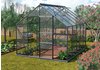 Vitavia, Gewächshaus "Merkur 8300", schwarz, 3 mm ESG, 8,3 m2