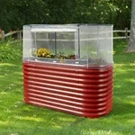 Vitavia, Abdeckung "S" f&uuml;r Hochbeet "Vita Basic", 76 x 164 x 95 cm (B x L x H)