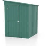 Globel Industries, Metall Anlehn-Ger&auml;tehaus, Fahrradgarage "Lean-To 56", jade, 2,79