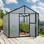Vitavia, Gew&auml;chshaus "Zeus 8100", schwarz, 16 mm HKP, 8,1 m2