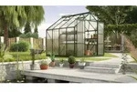 Vitavia, Gew&auml;chshaus "Uranus 6700", smaragd gr&uuml;n, 4 mm HKP, 6,7 m2