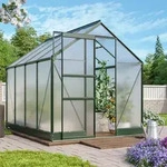 Vitavia, Gew&auml;chshaus "Apollo 5000", smaragd gr&uuml;n, 6 mm HKP, 5,0 m2