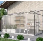 Vitavia, Anlehn-Gew&auml;chshaus "Osiris 7800", aluminium eloxiert, 6 mm HKP, 7,8 m2