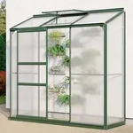 Vitavia, Anlehn-Gew&auml;chshaus "Styx 1300", smaragd, 4 mm HKP, 1,3 m2