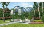 Vitavia, Gew&auml;chshaus "Sirona", smaragd gr&uuml;n, 3 mm ESG, 13 m2