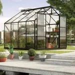 Vitavia, Gew&auml;chshaus "Uranus 6700", schwarz, 3 mm ESG, 6,7 m2