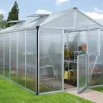 Vitavia, Gew&auml;chshaus "Zeus 11900", aluminium eloxiert, 10 mm HKP, 11,9 m2
