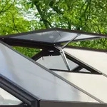 Vitavia, Dachfenster f&uuml;r Gew&auml;chsh&auml;user "Zeus" und "Zeus Comfort", schwarz