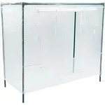 Vitavia, Hochbeetabdeckung "Eckig M", transparent, M / 118 x 55 x 95 cm