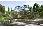 Vitavia, Gew&auml;chshaus "Jupiter 9900", schwarz, 3 mm ESG, 9,9 m2