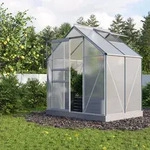 Vitavia, Gew&auml;chshaus "Planet 2500" inkl. Fundament, aluminium, 6 mm HKP, 2,5 m2