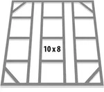 Globel Industries, Fundamentbodenrahmen f&uuml;r Ger&auml;teh&auml;user "Dream 108" und "Tower