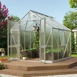 Vitavia, Gew&auml;chshaus "Olymp 6700", aluminium, 4 mm HKP, 6,7 m2