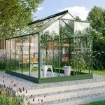 Vitavia, Gew&auml;chshaus "Triton 6200" inkl. Stahlfundament, smaragd gr&uuml;n, 3 mm...
