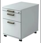 SIGNA AC20 - Rollcontainer Streifengriff Kunststoff Grau