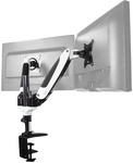 VM-MG2S - Monitorhalterung Wei&szlig; / Schwarz