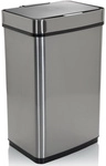 CLEAN IV | 60L - Sensor-M&uuml;lleimer Silber