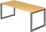 REGO 19 G | Schreibtisch - 180 x 80 h&ouml;henverstellbar Buche/Graphit