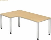hjh OFFICE PRO QS82_3, hjh OFFICE PRO QUEO 82 S | Schreibtisch 200 x 120