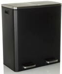 CLEAN XI | 2 x 30L - M&uuml;lleimer Schwarz