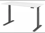 XMKA 16 G | Schreibtisch 160 x 80 elektrisch h&ouml;henverstellbar Wei&szlig;
