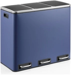Clean 9 | 3 x 18L - M&uuml;lleimer Blau