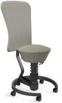 AERIS SWOPPER MIT ROLLEN UND LEHNE - Swopper Low Wollmischung Grau