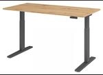XMKA 16 G | Schreibtisch 160 x 80 elektrisch h&ouml;henverstellbar Asteiche