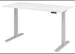 XMKA 16 S | Schreibtisch 160 x 80 elektrisch h&ouml;henverstellbar Wei&szlig;