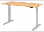 XMKA 16 S | Schreibtisch 160 x 80 elektrisch h&ouml;henverstellbar Buche