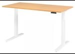 XMKA 16 W | Schreibtisch 160 x 80 elektrisch h&ouml;henverstellbar Buche