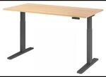 XMKA 16 G | Schreibtisch 160 x 80 elektrisch h&ouml;henverstellbar Eiche
