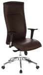 MURANO 20 - Luxus Chefsessel Dunkelbraun