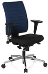 PRO-TEC 350 - Profi B&uuml;rostuhl Schwarz / Blau
