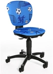 MAXX KID - Kinderdrehstuhl Blau Stoff